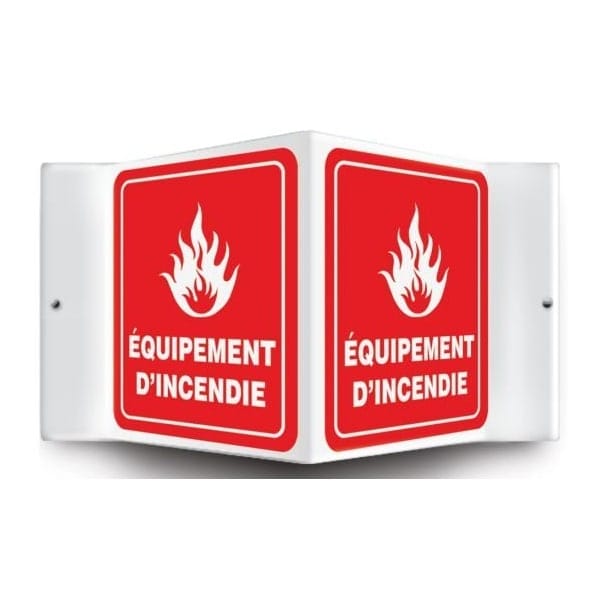 Accuform PROJECTION SIGN FIRE EQUIPMENT FRPSP611 FRPSP611 - main